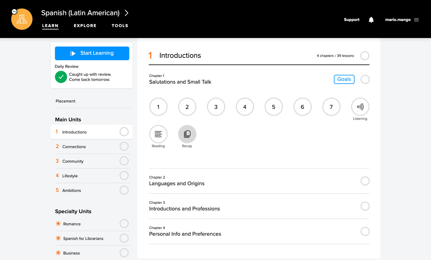 All lessons unlocked