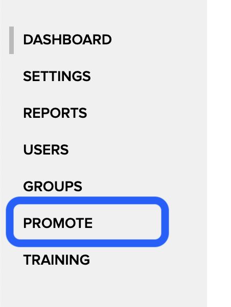 The promote mango tap highlighted in the MAP