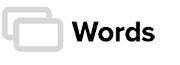 Total Words Icon