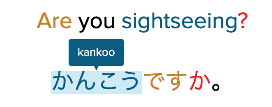 Phonetic Pop Up Example